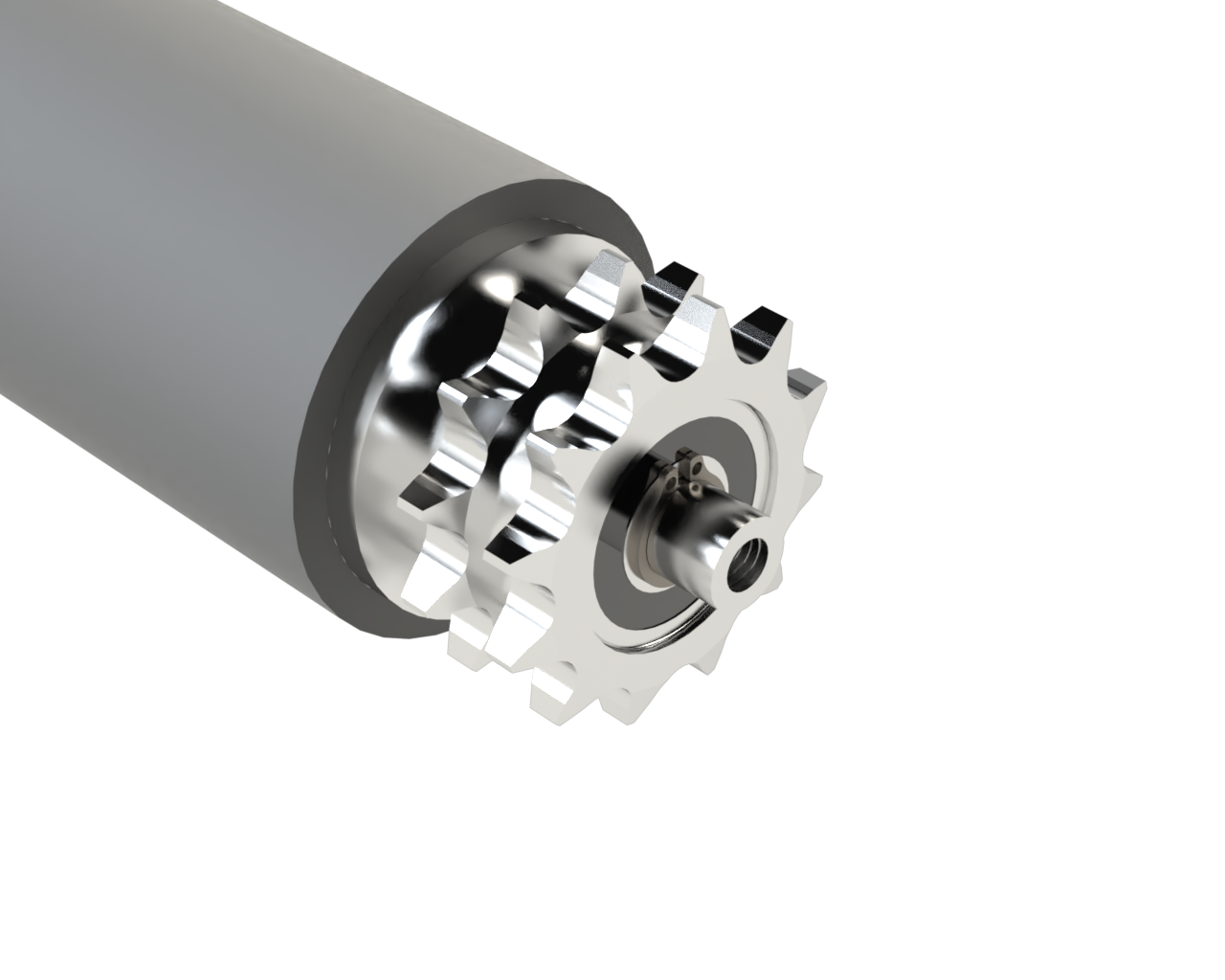 M2M sprocketed rollers